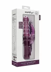 ВИБРАТОР КРОЛИК ROTATING BUBBLES-Purple