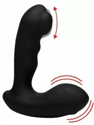 Мощный стимулятор простаты Alpha Pro, 7 режимов, 11,9 см, силикон, черный
