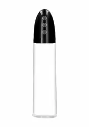 Автоматическая вакуумная помпа Rechargeable Automatic Cyber Pump with Sleeve - Transparent