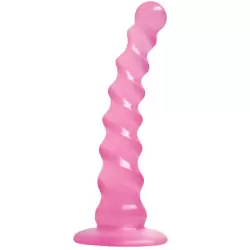 Анальный стимулятор Jollipops Twisted – розовый