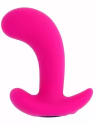 Массажер простаты Evolved Hooking Up, с вибрацией, с пультом ДУ, 10 режимов, розовый