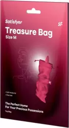 Розовый мешочек для хранения секс-игрушек, Satisfyer, размер M