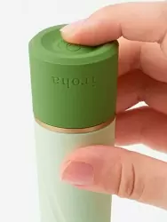 Необычный вибратор iroha Hisui Rin+, 16 см, 4 скорости, зеленый