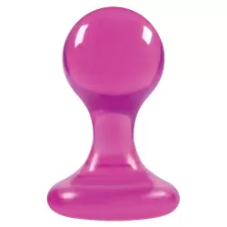 Анальная пробка Luna Balls средняя – розовая