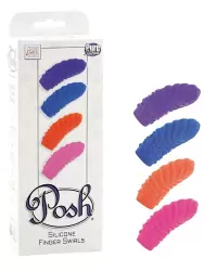 Набор силиконовых насадок на палец Posh