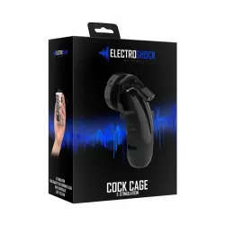Электростимулятор E-Stim Cock Cage - Black