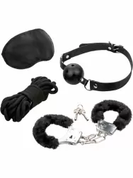 Многофункциональный БДСМ-набор California Exotic Novelties Pleasure Kits Explorer Collection, 4 предмета