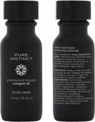 Парфюмерное масло PURE INSTINCT мужское 15 мл