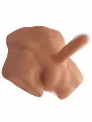 Реалистичная секс-кукла для женщин в форме полуторса SILEXD Apollo S, телесный, 17,7 см