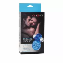 Эрекционное кольцо с вибропулей Micro Vibe Arouser Duckie