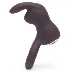 Эрекционное кольцо Lost in Each Other со стимулятором-кроликом для клитора - фиолетовый