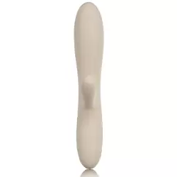 Двойной вибратор Lucas с интеллектуальным режимом, 48 часов без подзарядки – бежевый 