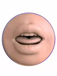 Реалистичный мастурбатор Fleshlight Boost Blow, рот, 24,8 см, ТЭП, светло-телесный