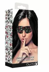 Маска Printed Eye Mask Old School Tattoo Style