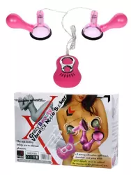 Вакуумный вибратор для сосков Crazy Beauty – розовый