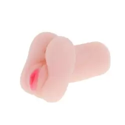 Симпатичный мастурбатор вагина и анус Baile Baby – телесный