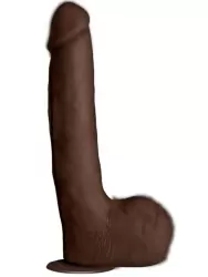 Реалистичный фаллоимитатор Rob Piper ULTRASKYN, 27,3 см, ТПЕ, коричневый