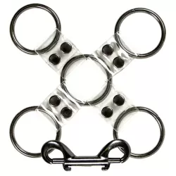 Фиксатор для крепления наручников и наножников Bare Bondage Hogtie виниловый