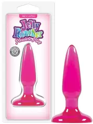 Анальная пробка Jelly Rancher Pleasure Plug - Mini миниатюрная – розовый