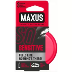 Ультратонкие презервативы MAXUS AIR Sensitive №3, 3 шт.