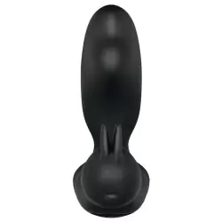 Перезарежаемый стимулятор простаты с вибрацией The Prostate Rabbit - черный
