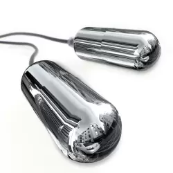 Виброкольцо-насадка для головки Pipedream с пультом, чёрный, две вибропули, TPR