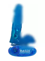 Вибратор Basix Rubber Works 6 - Blue