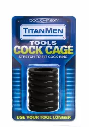 Сжимающая насадка Cock Cage - Black