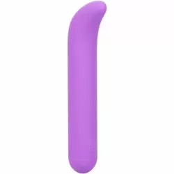 Изогнутый вибратор Bliss Liquid Silicone Mini G Vibe, 10,75 см, силикон, фиолетовый 