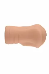 Реалистичный мастурбатор Real Women Vibration, вагина, 14 см, с вибропулей, ТПР, телесный