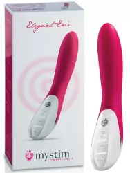 Вибромассажер классический Elegant Eric – фуксия