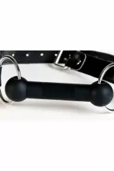 Кляп-трензель из пластика TOYFA Theatre – чёрный