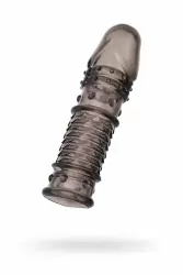 Увеличивающая насадка на пенис TOYFA XLover – серый