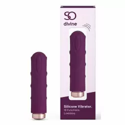 Мини-вибратор So Divine Love sexy Silky Touch Vibrator. Фиолетовый
