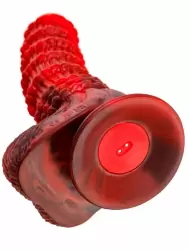 Необычный вибратор TOYFA Monster Tops, 27 см, 10 режимов, силикон