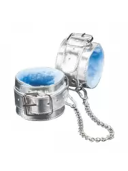 Оковы на цепочке Sitabella с мехом – серебристый