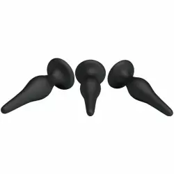 Набор силиконовых анальных пробок для начинающих PrettyLove Mini Anal Kit 