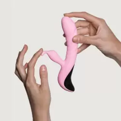 Вибратор-кролик Mini Trigger. 10 см, 9 режимов вибрации