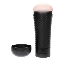 Мастурбатор анус в тубе Pink Butt с вибрацией – телесный