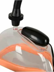 Помпа женская для половых губ Orion, 14 см, с вибрацией, ПВХ