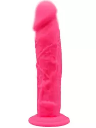 Реалистичный фаллоимитатор SILEXD Model 2, 19,7 см, силикон, розовый