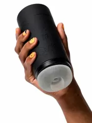 Нереалистичный мастурбатор Romp Dash, 20 см, ТПЭ, черный