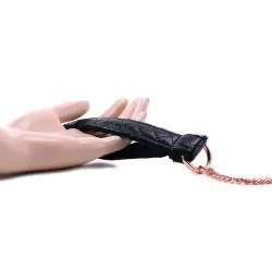 Ошейник Entice Posture Collar with Leash с поводком – черный