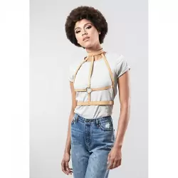 Упряжь Maze H Harness – коричневый