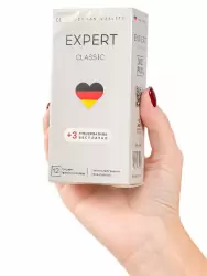 Оригинальные презервативы EXPERT Classic, классические, 18 см, 15 шт. в уп.