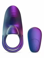 Элегантное эрекционное виброкольцо с клиторальной подушечкой EDC  Infinity Ignite, 12,8 см, 6 режимов, силикон, фиолетовый