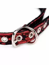 Элегантный кляп EDC Full Bloom, в форме розы, диаметр 4,3 см, силикон, красный с чёрным