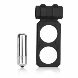 Вибро-кольцо Silicone Lovers Gear Figure 8 Enhancer™ - Black