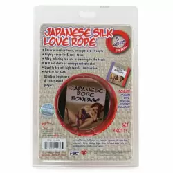 Веревка для связывания TLC Japanese Silk Love Rope 5 м – красная