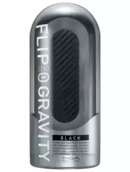 Автоматический мастурбатор Tenga Flip Zero Gravity вакуумный, 17,7 см, черный